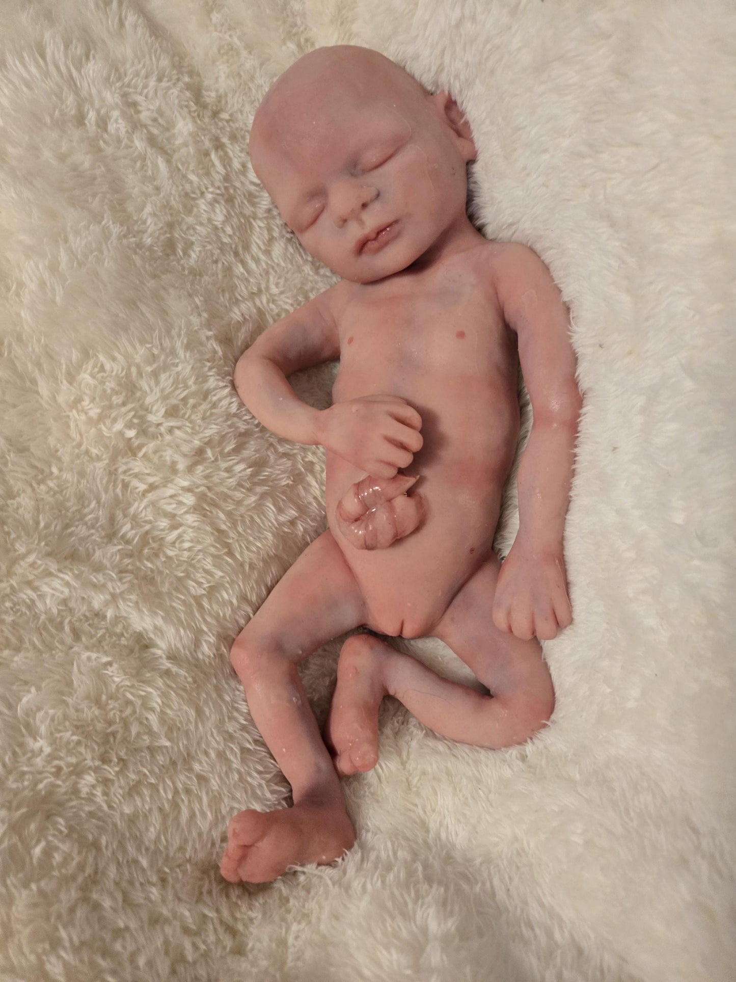 Full body silicone baby 15" preemie bria