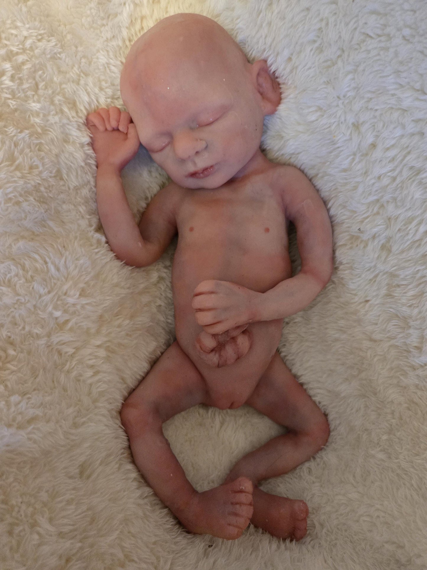 Full body silicone baby 15" preemie bria