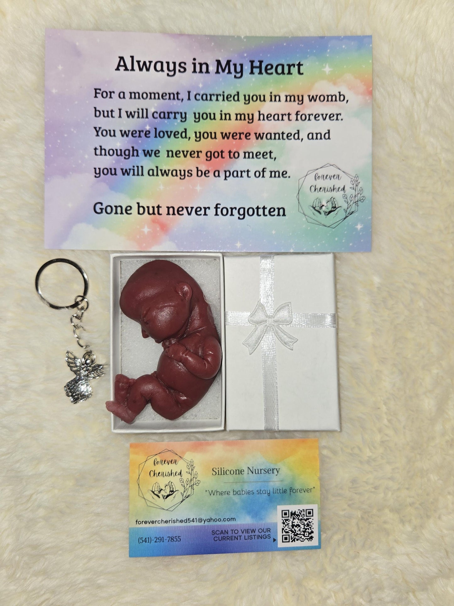 17 week gestational silicone baby fetus memorial baby