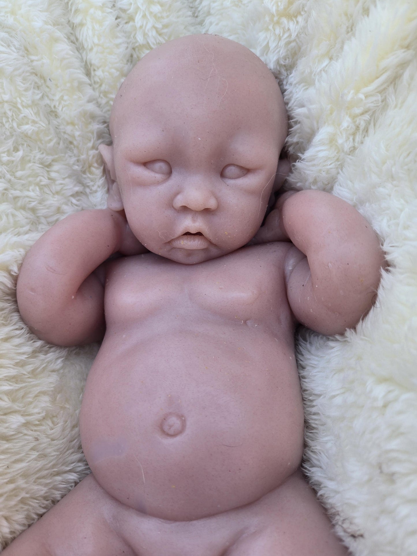 Full body silicone baby doll 17" Su Chinese baby girl or boy