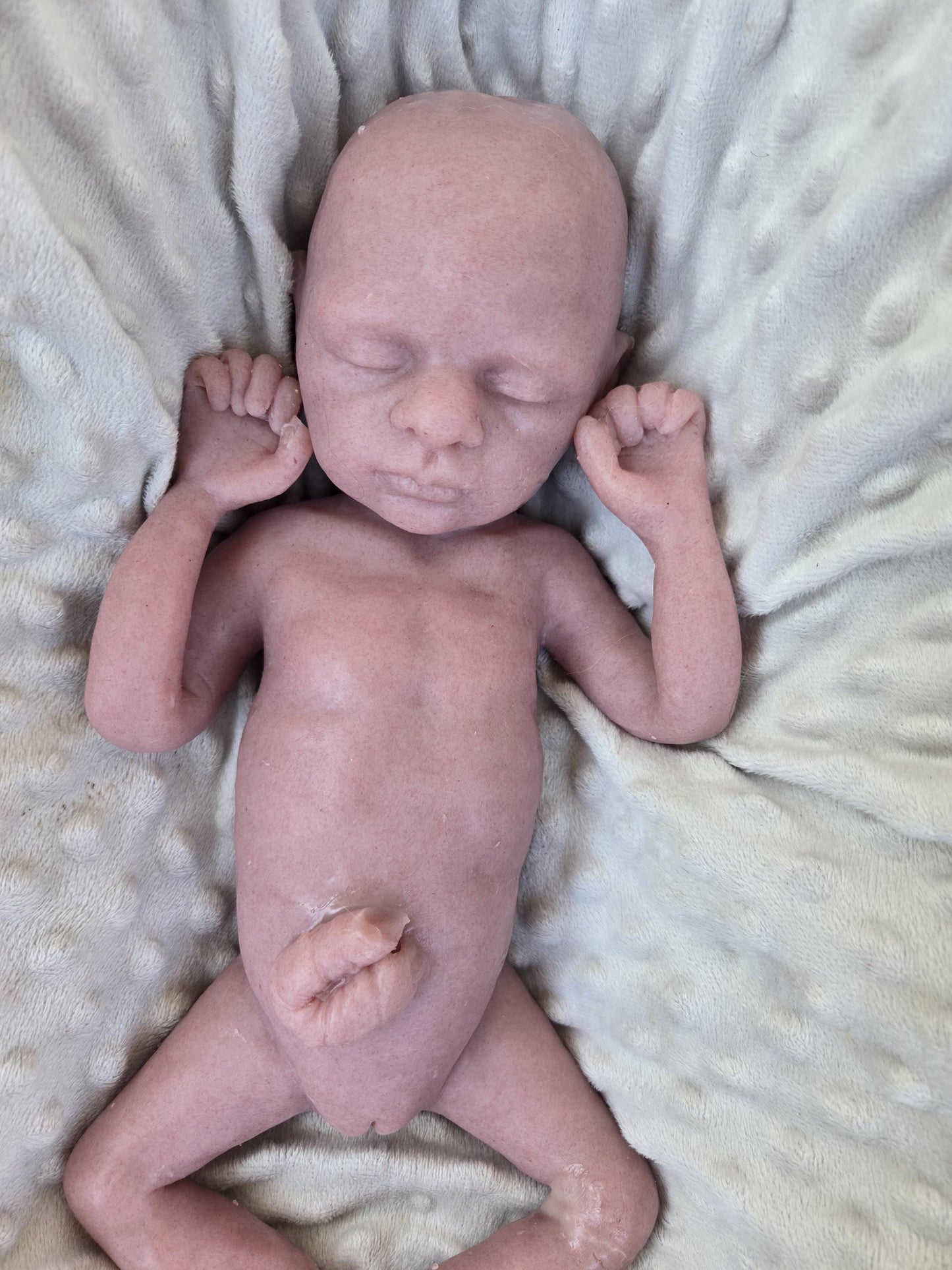 Full body silicone baby girl 15" preemie sculpted by Pamela erff preemie