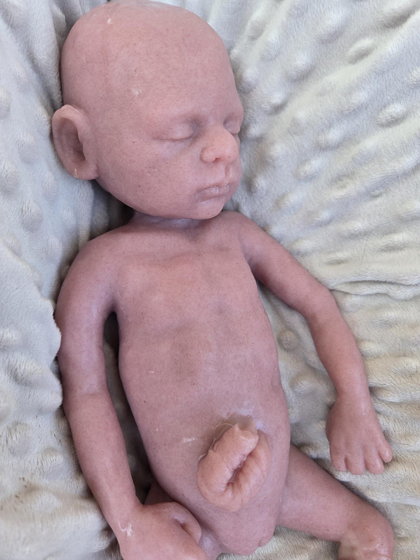 Full body silicone baby girl 15" preemie sculpted by Pamela erff preemie