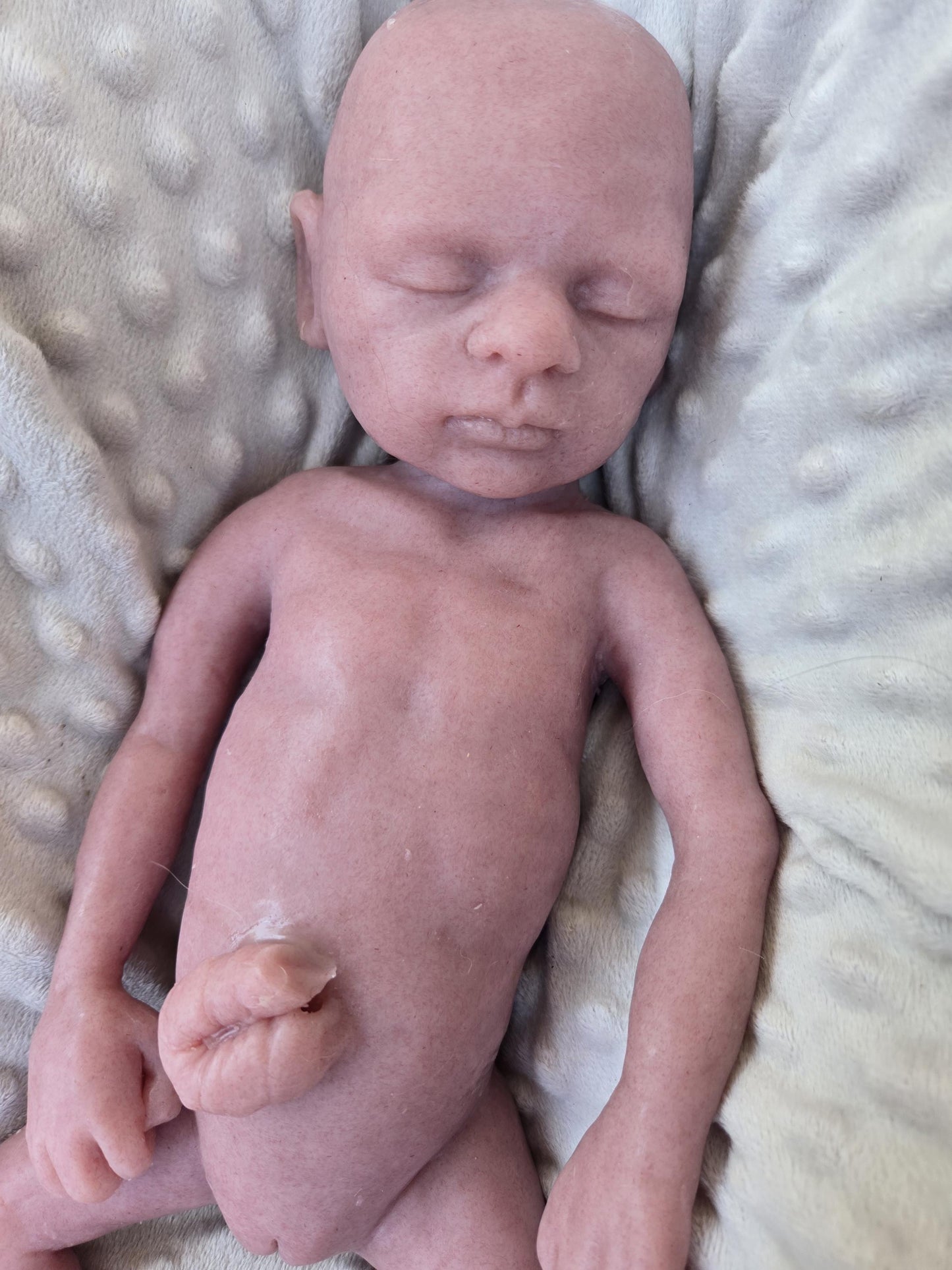 Full body silicone baby girl 15" preemie sculpted by Pamela erff preemie