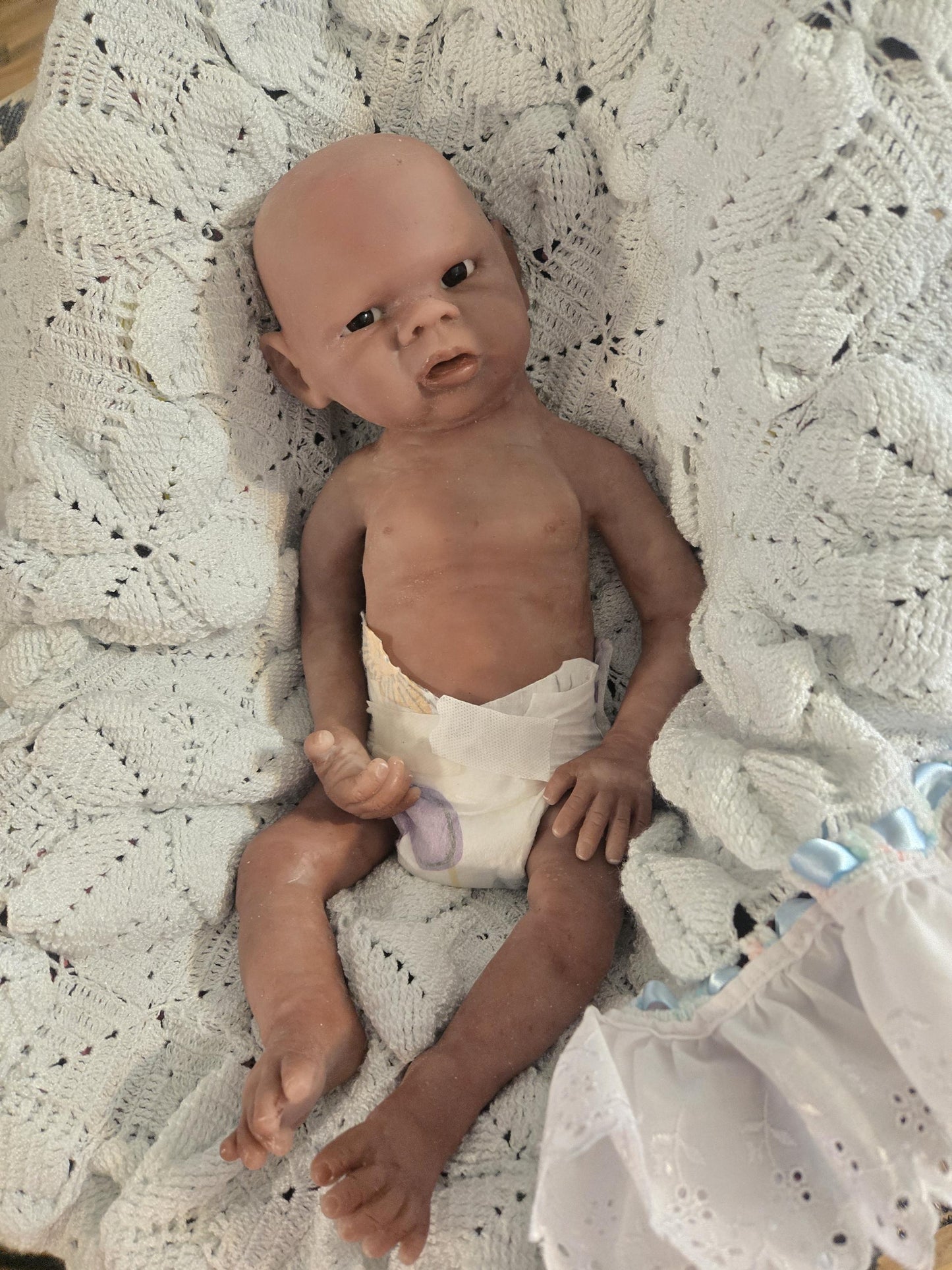 Full body silicone baby boy newborn baby  pamela erff