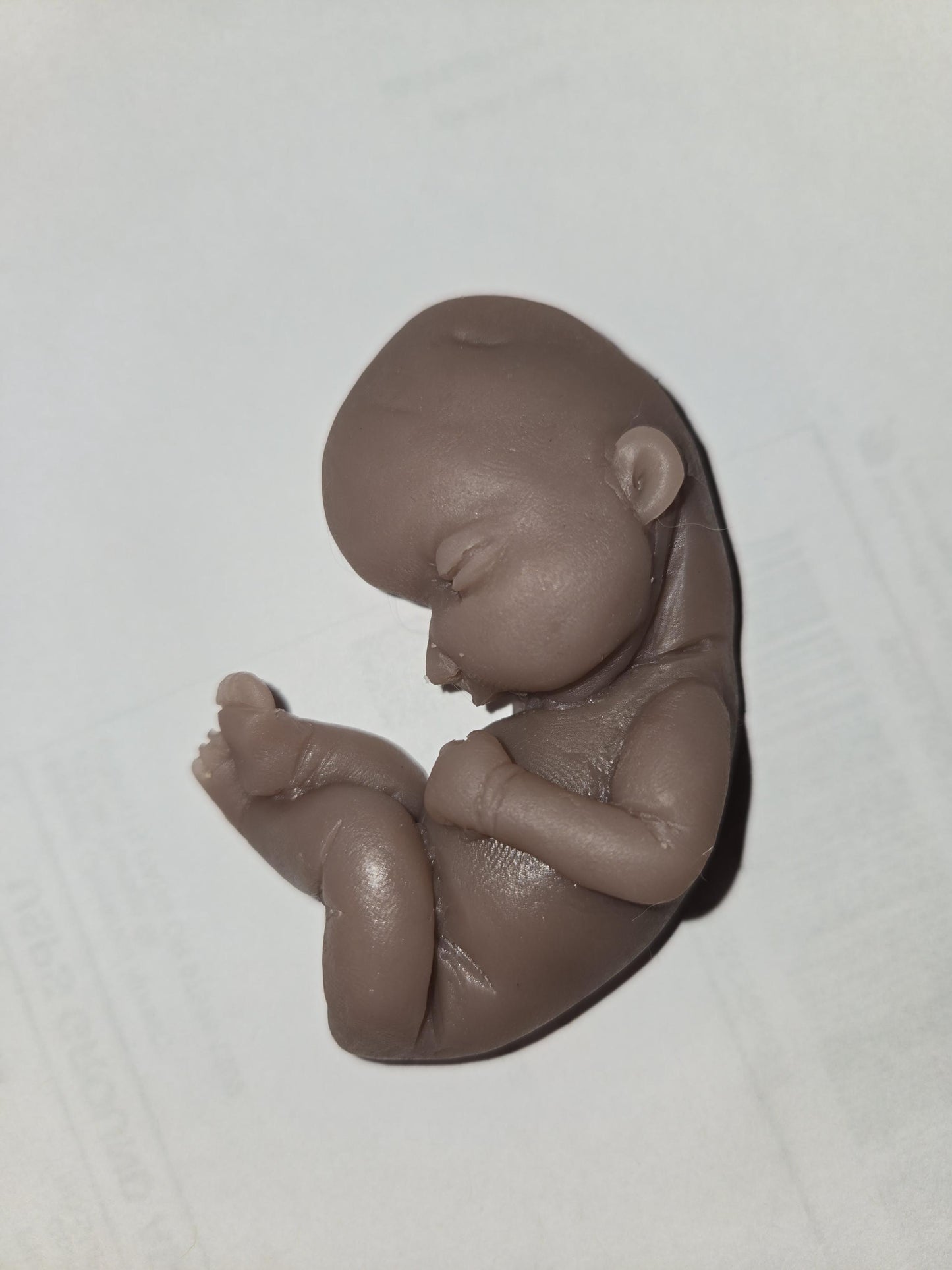 Biracial memorial fetus silicone baby choose size gift