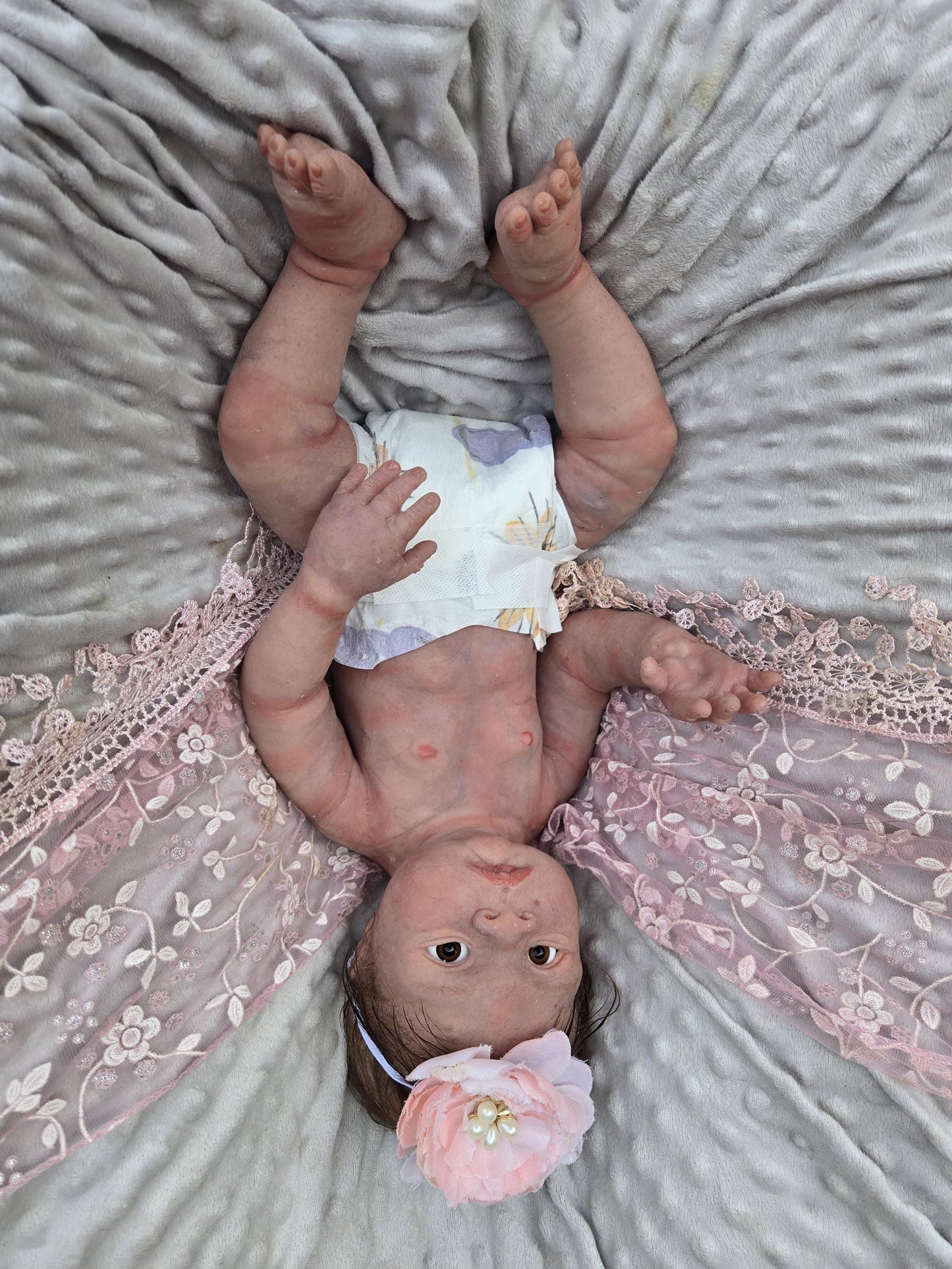 ready to ship full body silicone baby girl