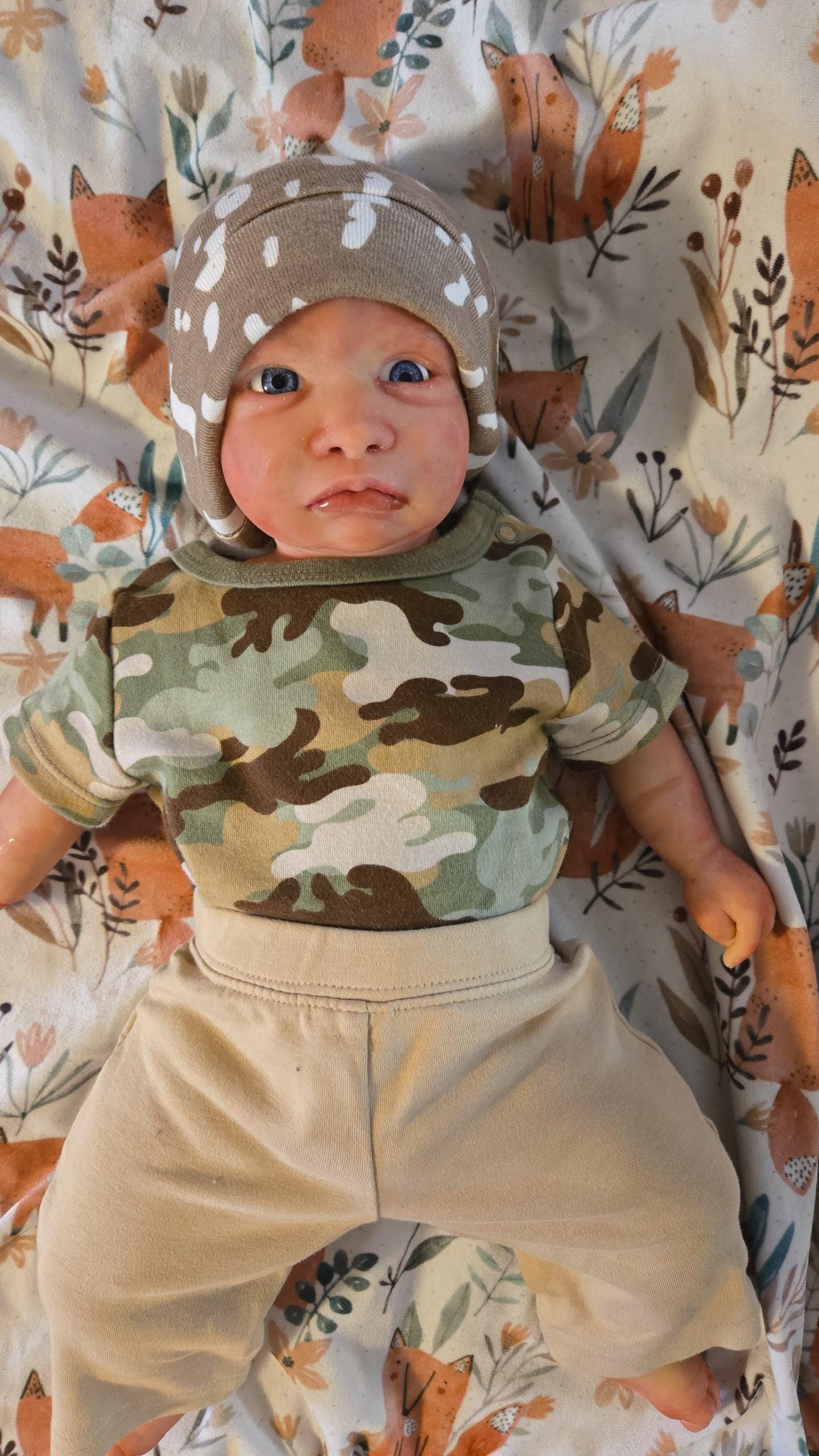 ready to ship full body silicone baby boy open eyes so cute