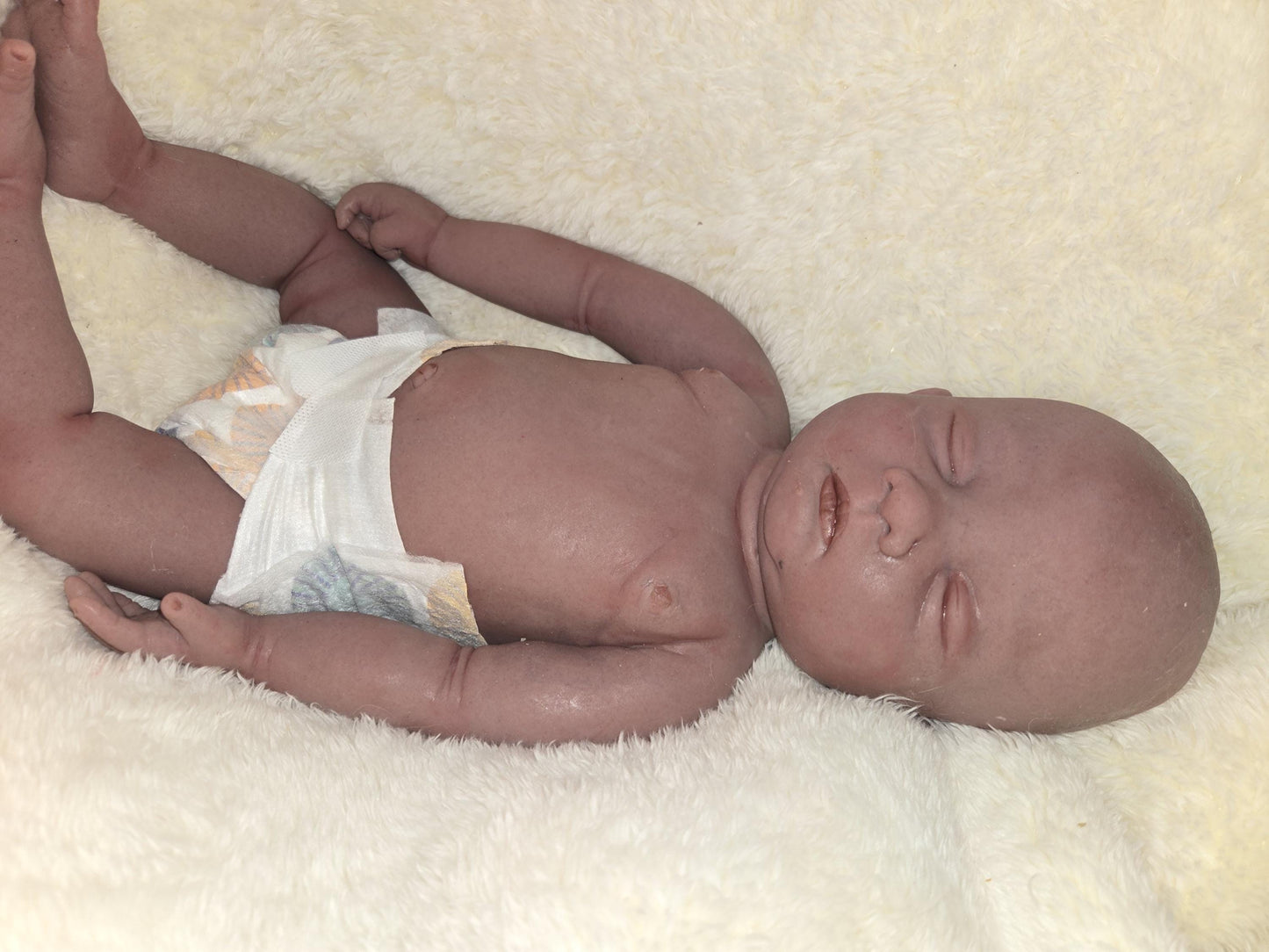 ready to ship 18" Full Body Silicone Baby boy newborn