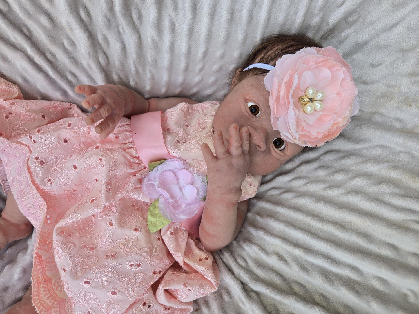 ready to ship full body silicone baby girl
