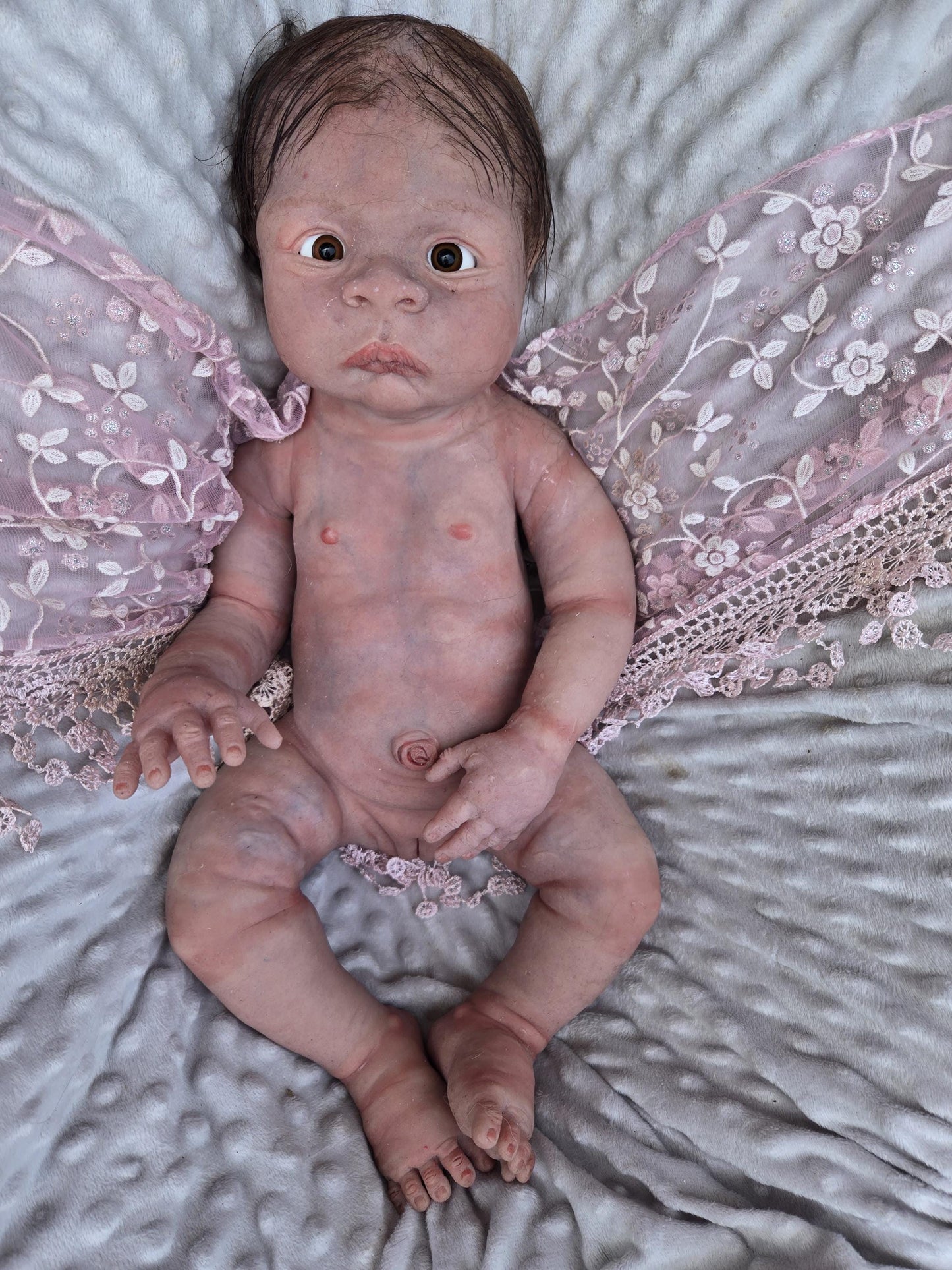 ready to ship full body silicone baby girl