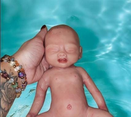 26 week gestational silicone fetus born too soon memorial baby girl